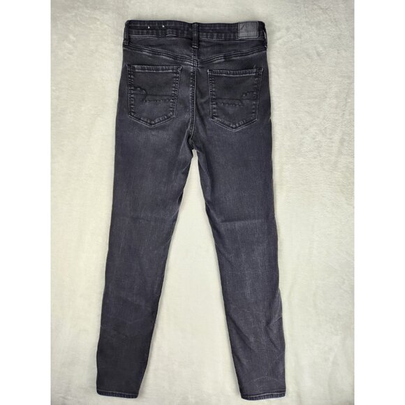 American Eagle Jeans Women's AE Next Level Stretch Super Hi-Rise Jegging Sz 8 - Picture 5 of 15